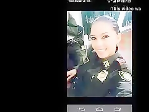 Pretty police babe video leaked online