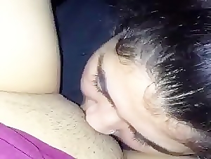 lesbian friend licking my pussy like a dog homemade video