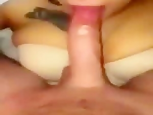 shutting her mouth with my cock