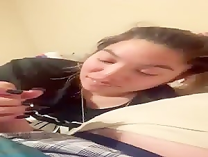 my asian girlfriend know how to deepthroat homemade video