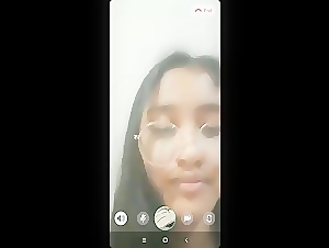Indian girl checks dick on Snapchat