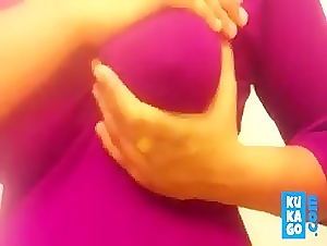 Indian mom Milking boobs