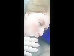 Sucking Black Dick in the Car