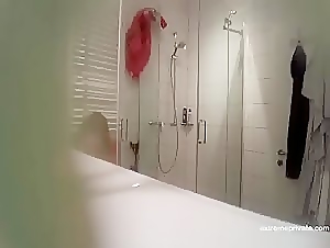 Family Spy Video from Germany my wife's morning shower.