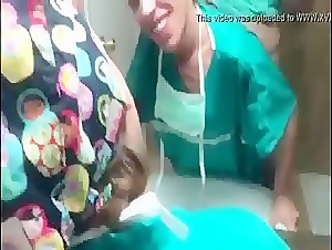 Doctor fucks his nurse in the clinic bathroom