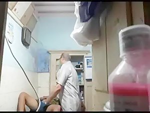 Doctor with Patient on Video
