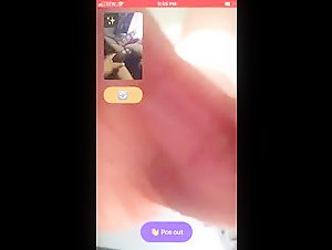 Freak on Monkey App masturbates during video calls