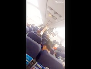 Madness hot Naked Snapchat in the middle of a plane trip