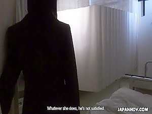 Kai Miharu wakes in the hospital to the sounds of a nurse getting fucked