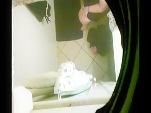 Spying on my plump busty stepmom in the bathroom