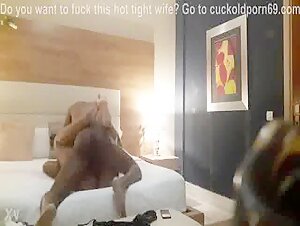 Hot wife gets fucked by her BBC in a dogging location